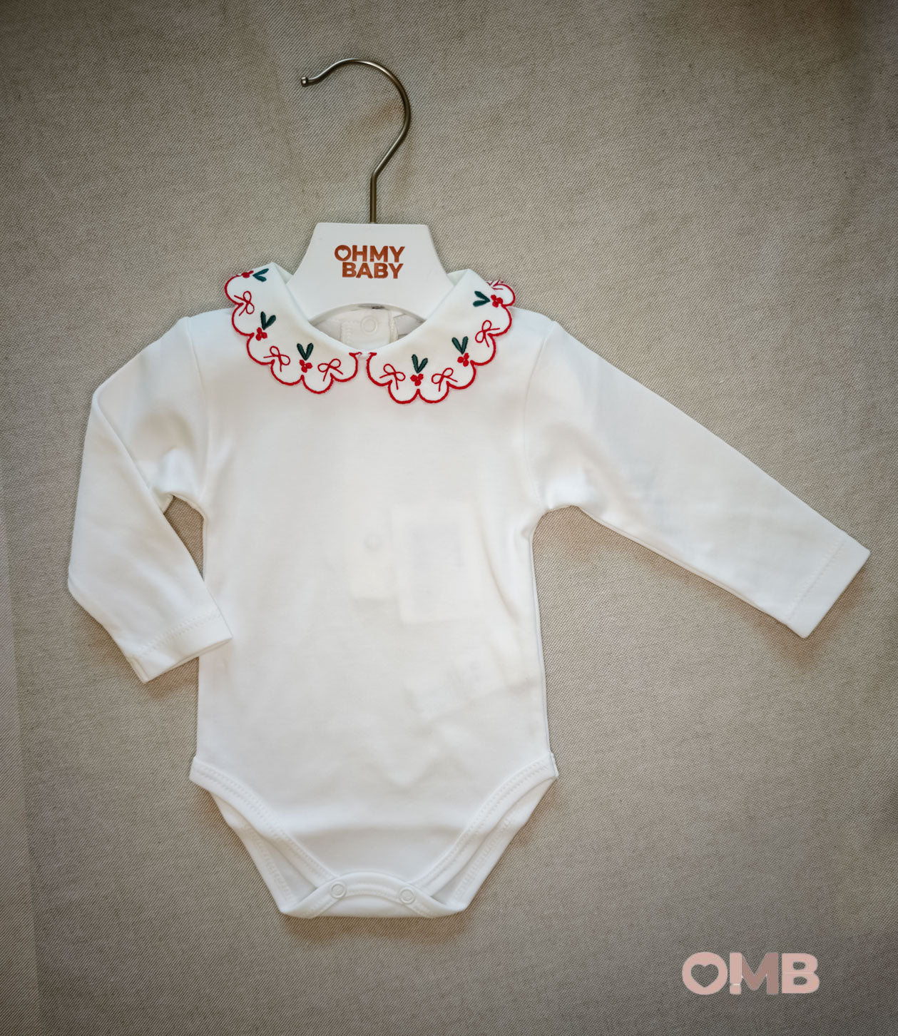 Body neonata COCCODE C64115 Panna Rosso C64115 PANNA/ROSSO COCCODE 