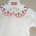 Body neonata COCCODE C64115 Panna Rosso C64115 PANNA/ROSSO COCCODE 
