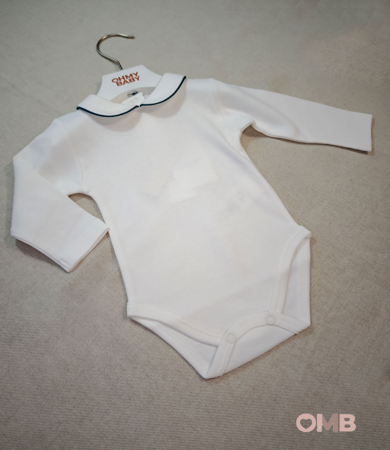 Body neonato unisex Coccodè C64116 panna blu C64116 PANNA/BLU COCCODE 
