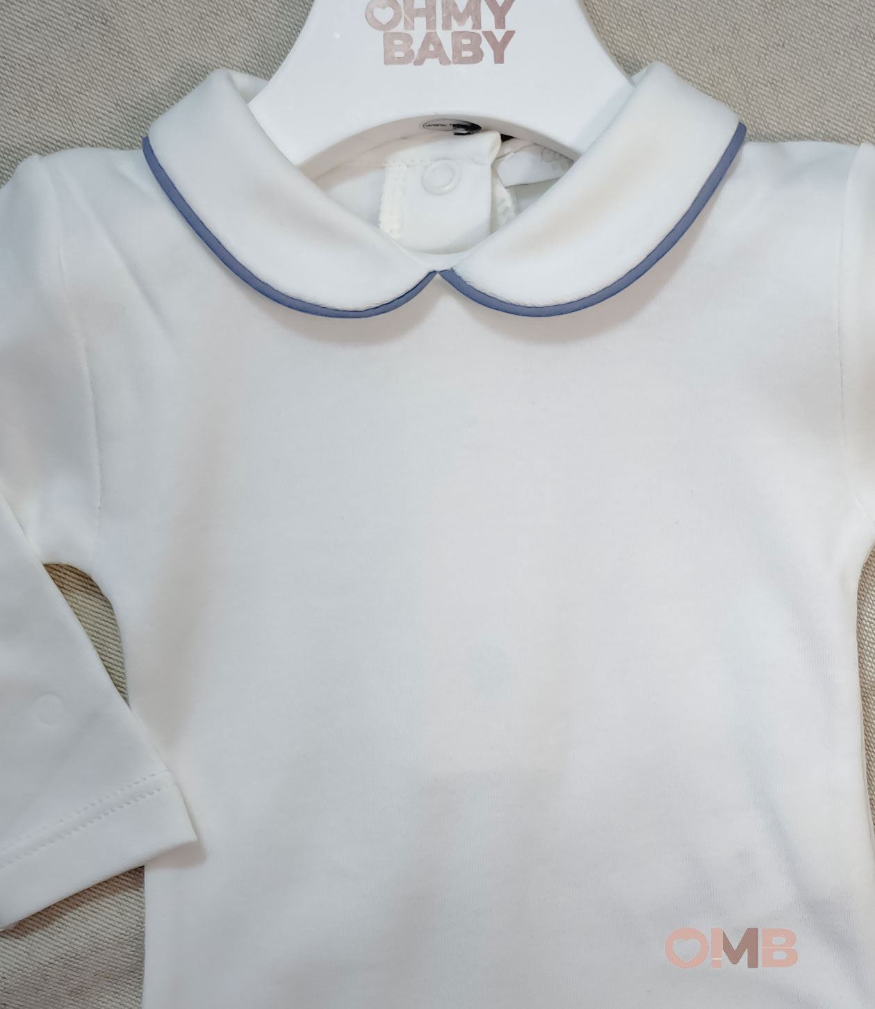 Body neonato unisex Coccodè C64116 panna jeans C64116 PANNA/JEANS COCCODE 