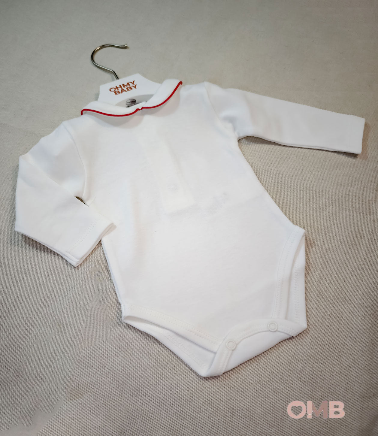 Body neonato unisex Coccodè C64116 panna rosso C64116 PANNA/ROSSO COCCODE 
