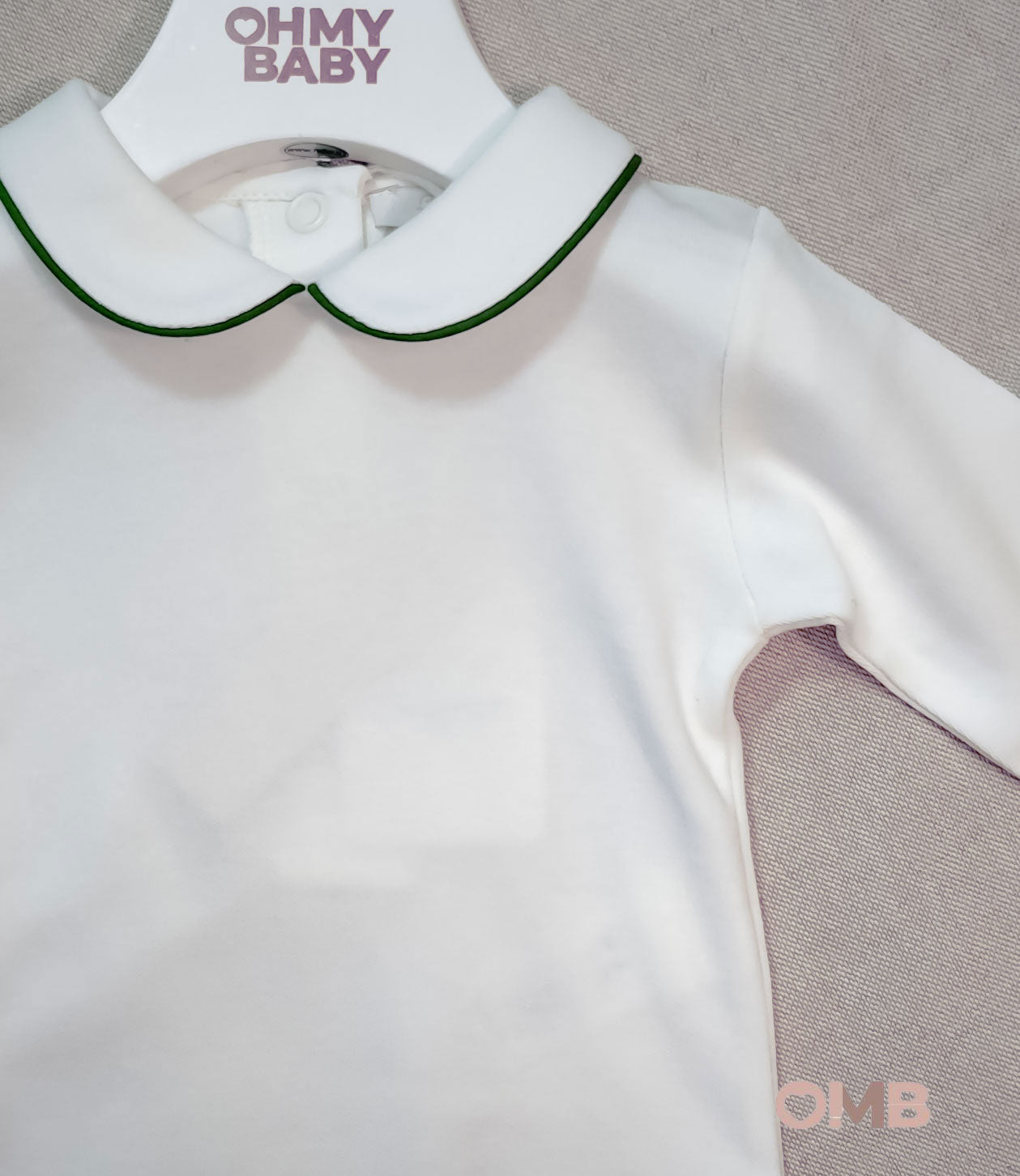 Body neonato unisex Coccodè C64116 panna verde C64116 PANNA/VERDE COCCODE 