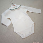 Body neonato unisex Coccodè C64116 panna verde C64116 PANNA/VERDE COCCODE 
