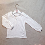 T-shirt bambina COCCODE C64140 Panna Blu C64140 PANNA/BLU COCCODE 