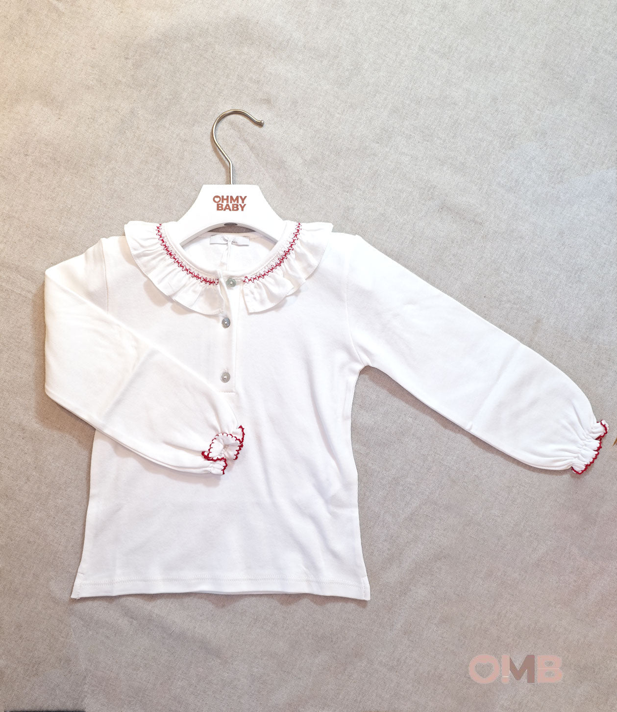 T-shirt bambina COCCODE C64140 Panna Rosso C64140 PANNA/ROSSO COCCODE 
