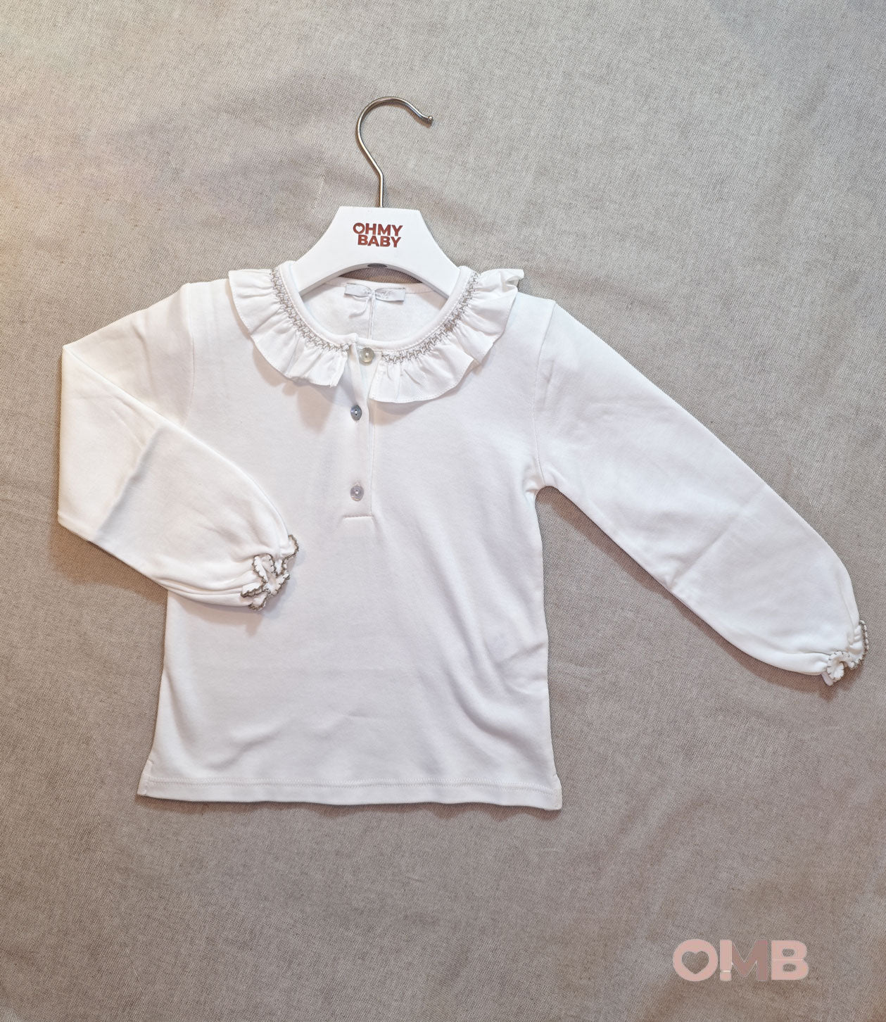 T-shirt bambina COCCODE C64140 Panna Tortora C64140 PANNA/TORTORA COCCODE 