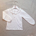 T-shirt bambina COCCODE C64140 Panna Tortora C64140 PANNA/TORTORA COCCODE 