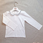 T-shirt bambina COCCODE C64141 Panna Blu C64141 PANNA/BLU COCCODE 
