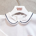 T-shirt bambina COCCODE C64141 Panna Blu C64141 PANNA/BLU COCCODE 