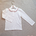 T-shirt bambina COCCODE C64141 Panna Rosso C64141 PANNA/ROSSO COCCODE 