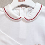 T-shirt bambina COCCODE C64141 Panna Rosso C64141 PANNA/ROSSO COCCODE 