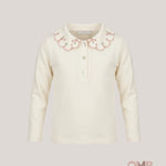 T-shirt bambina COCCODE C64155 Panna rosa C64155 PANNA/ROSA COCCODE 