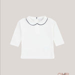 T-shirt unisex COCCODE C64174 Panna Blu C64174 PANNA/BLU COCCODE 