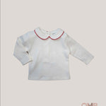 T-shirt unisex COCCODE C64174 Panna Rosso C64174 PANNA/ROSSO COCCODE 
