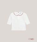 T-shirt unisex COCCODE C64174 Panna Rosso