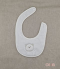 Bavetta neonati COCCODE C64602 Bianca
