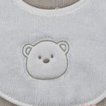 Bavetta neonati COCCODE C64602 Bianca C64602 RIC.A ORSO COCCODE 