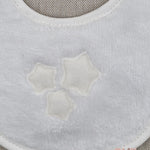 Bavetta neonati COCCODE C64602 Bianca C64602 RIC.B STELLE COCCODE 
