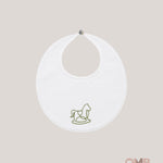 Bavetta neonato COCCODE C64603 Bianca C64603 CAVALLUCCIO COCCODE 