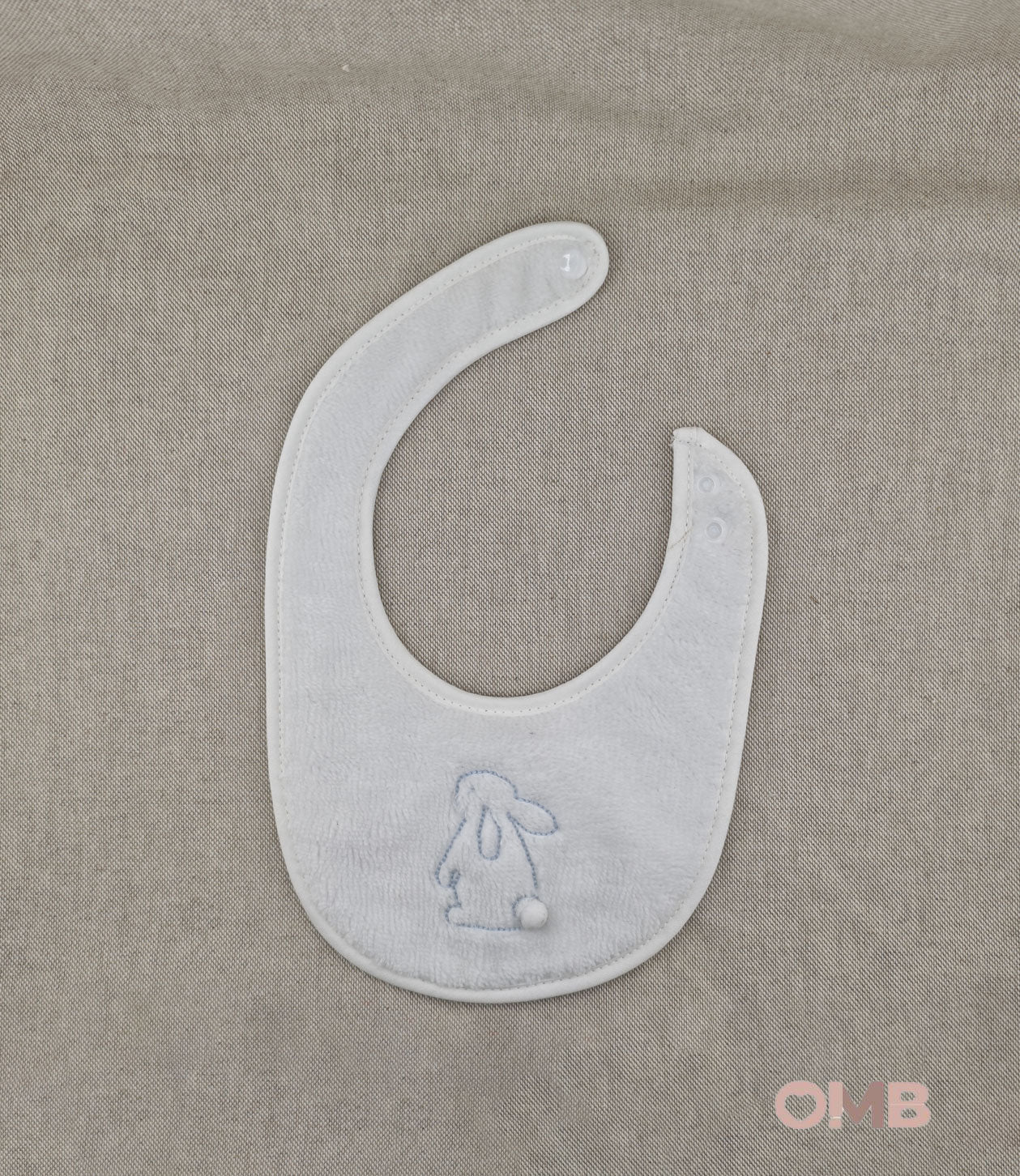 Bavetta neonato COCCODE C64607 Bianca C64607 CONIGLIO COCCODE 