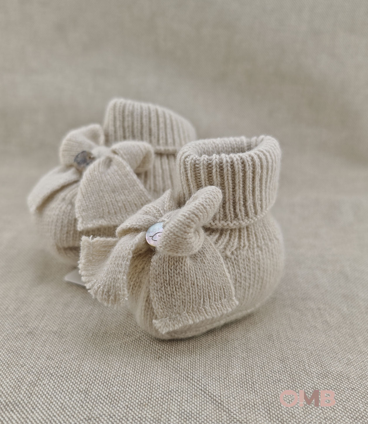Babbucce neonata COCCODE C64691 Beige<BR/> C64691 SABBIA COCCODE 