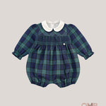 Pagliaccetto neonati COCCODE C64904 Blu C64904 TARTAN COCCODE 
