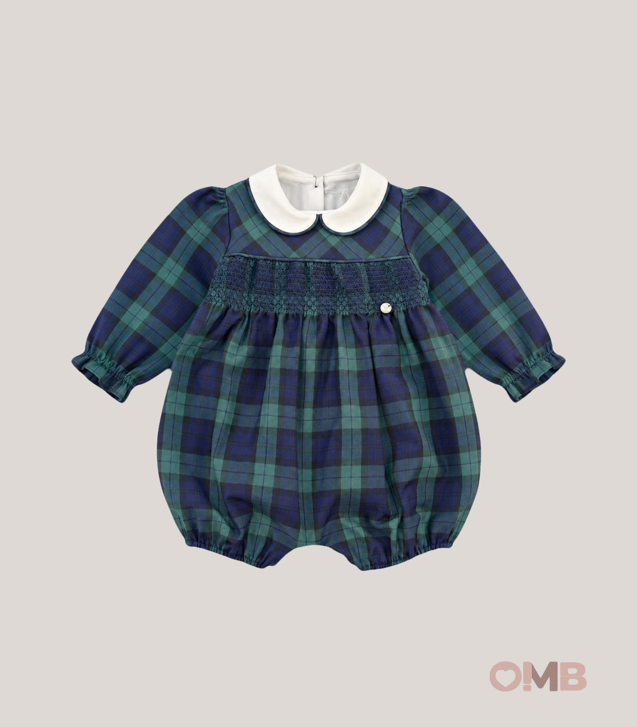 Pagliaccetto neonati COCCODE C64904 Blu C64904 TARTAN COCCODE 