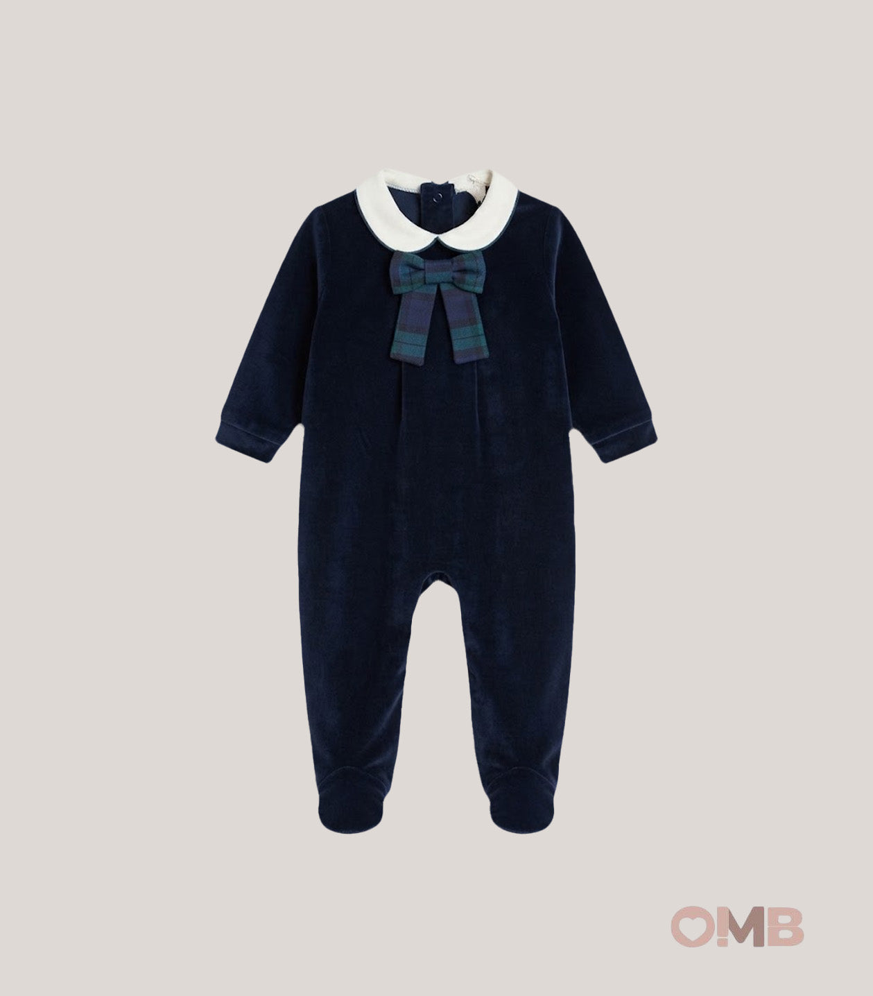 Tutina neonato COCCODE C64923 Blu C64923 TARTAN COCCODE 