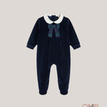 Tutina neonato COCCODE C64923 Blu C64923 TARTAN COCCODE 