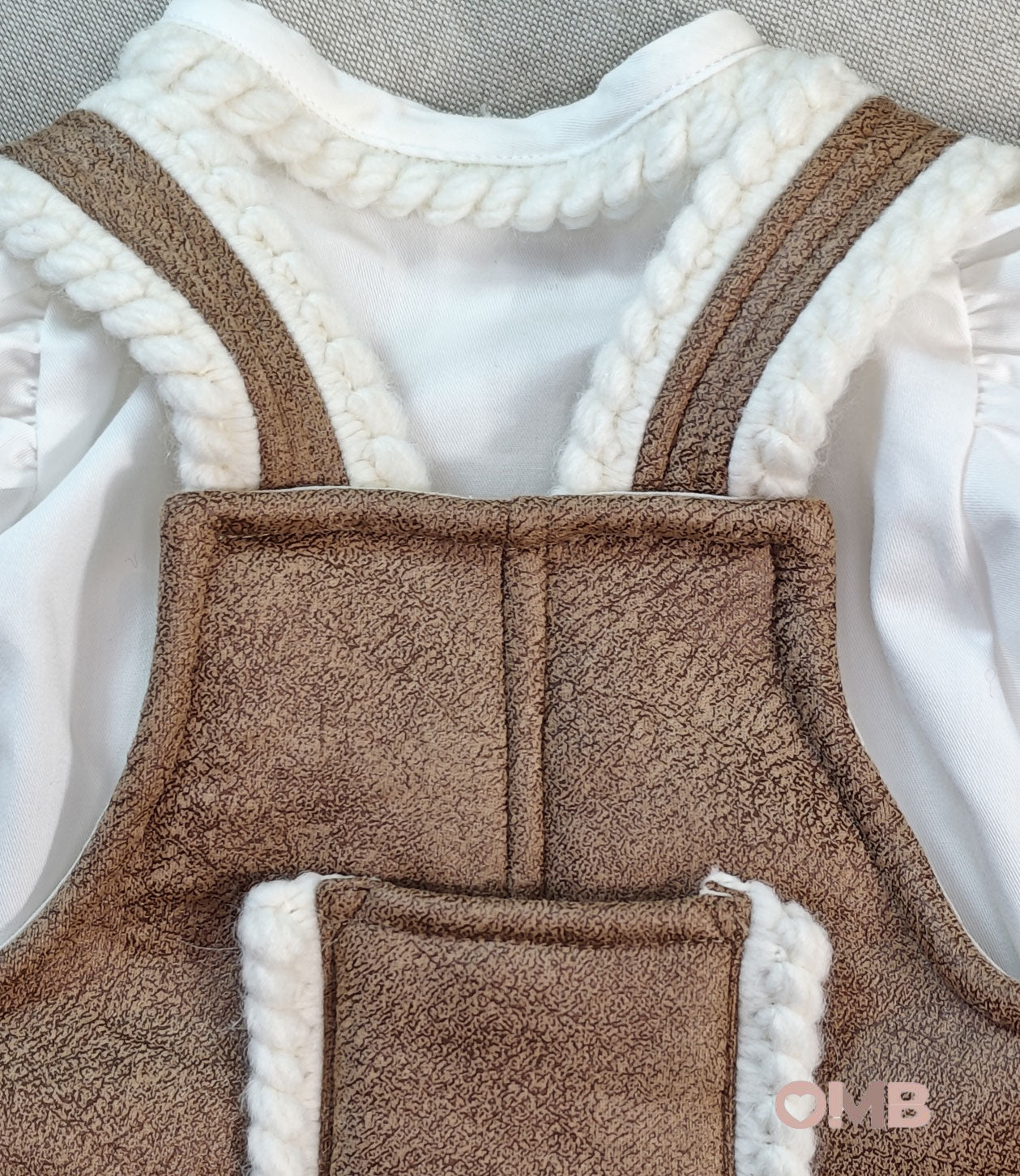 Salopette neonata COCO ET MAMA ASPENBABY Beige<BR/> ASPEN BABY BEIGE COCO ET MAMA 