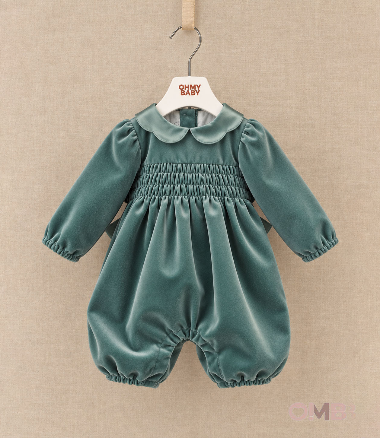 Pagliaccetto neonata CROCHETTE 9011 Verde<BR/> 9011 VERDE CROCHETTE 
