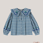 Camicia bambina EMILE ET IDA AE039A Blu AE039A QUADRI EMILE ET IDA 
