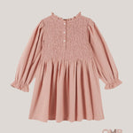 Abito bambina EMILE ET IDA AE058 Rosa AE058 ROSA EMILE ET IDA 