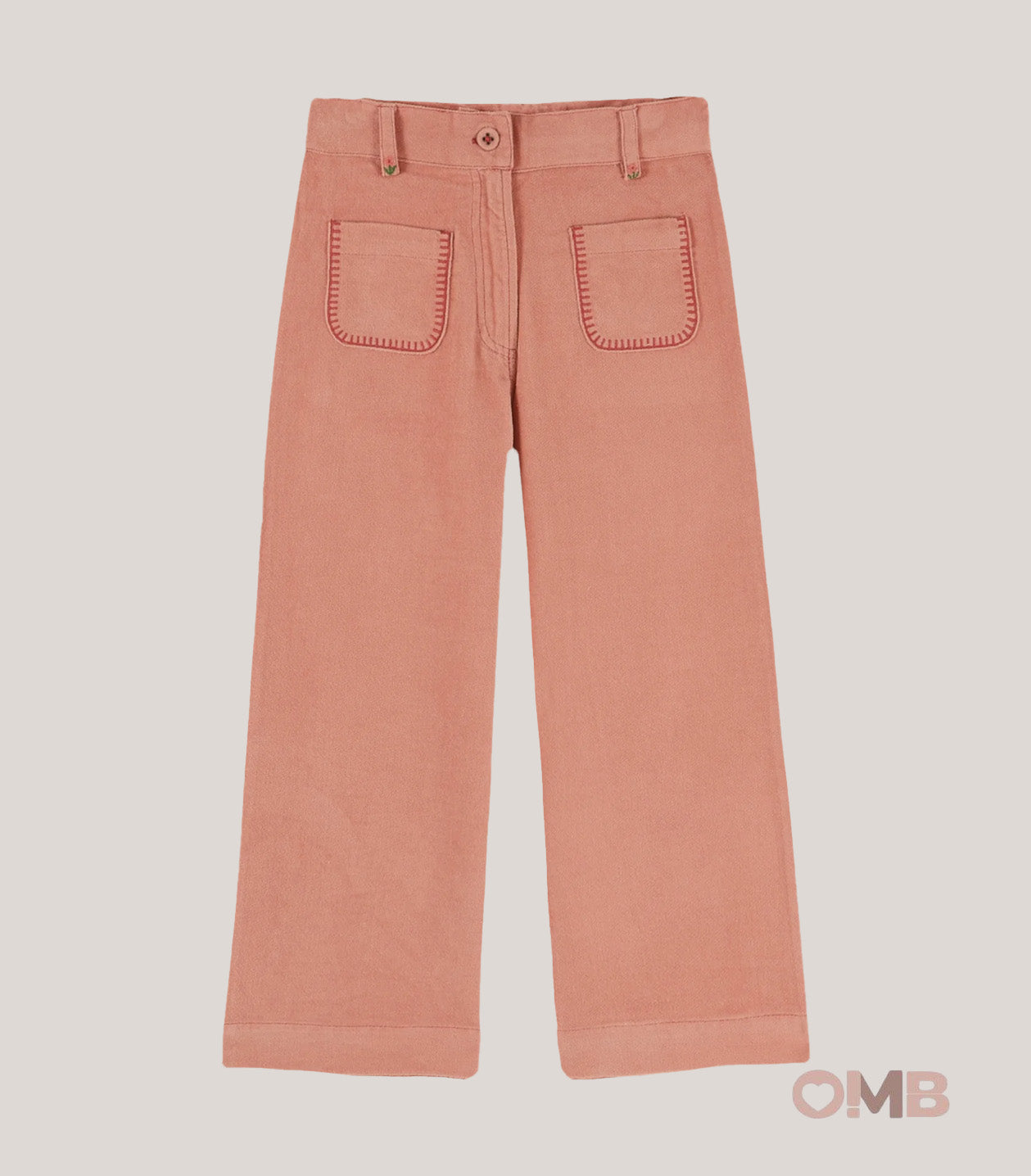 Pantalone bambina EMILE ET IDA AE063A Rosa AE063A ROSA EMILE ET IDA 