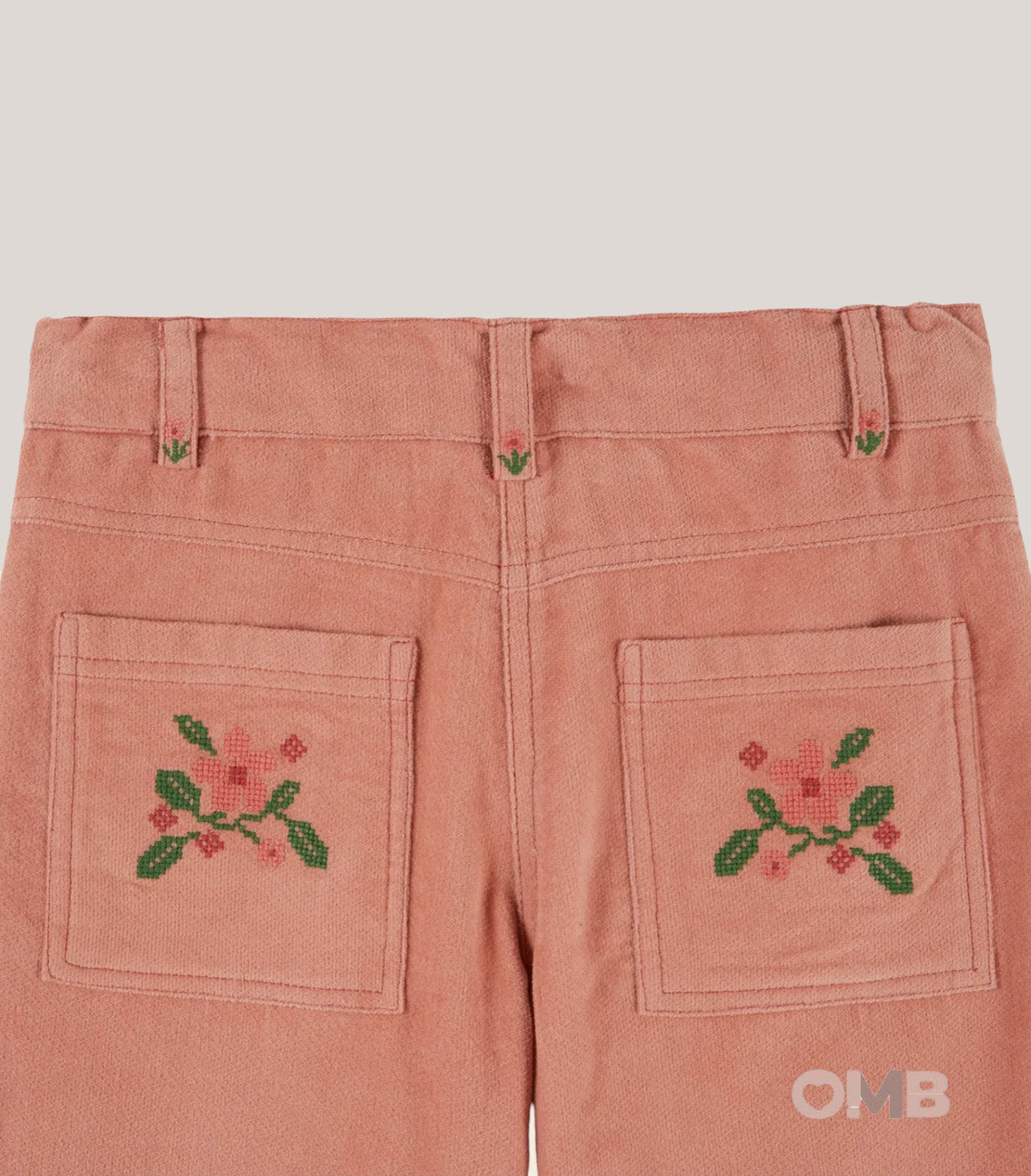 Pantalone bambina EMILE ET IDA AE063A Rosa AE063A ROSA EMILE ET IDA 