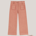 Pantalone bambina EMILE ET IDA AE063 Rosa<BR/> AE063 ROSA EMILE ET IDA 