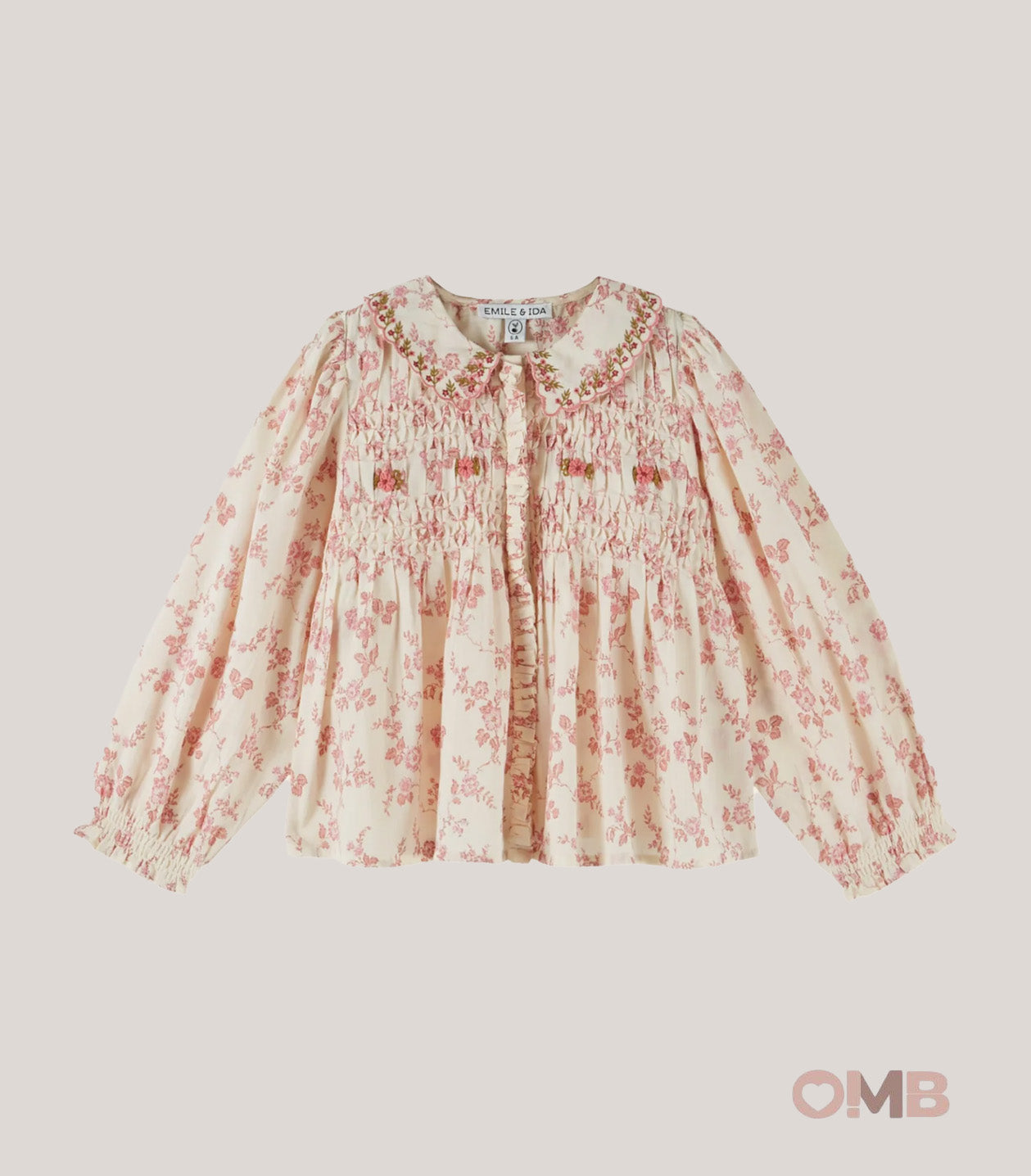 Camicia bambina EMILE ET IDA AE066AA Rosa AE066AA FANTASIA EMILE ET IDA 