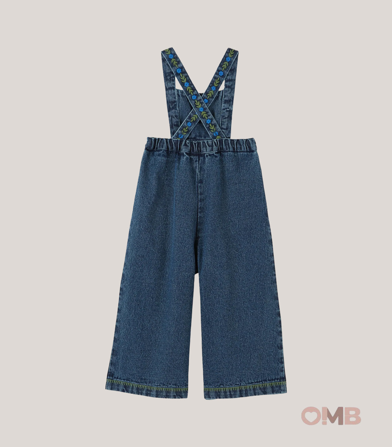 Salopette bambina EMILE ET IDA AE111 Blu AE111 DENIM EMILE ET IDA 