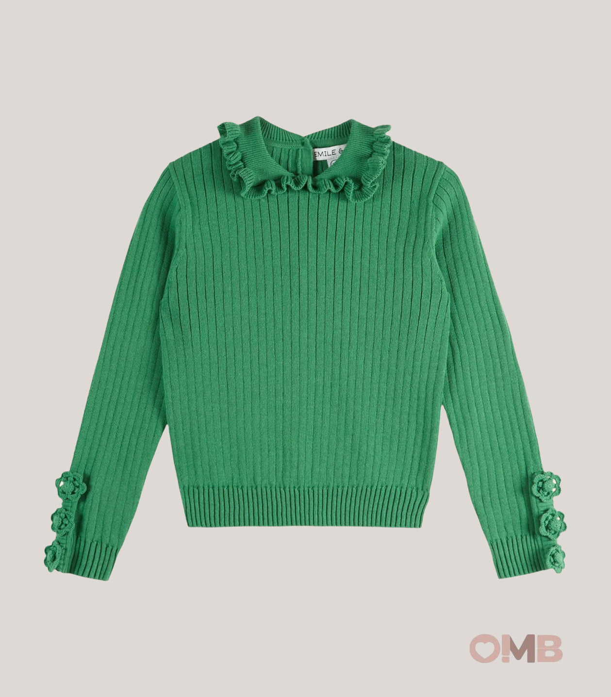 Maglione bambina EMILE ET IDA AE234A Verde AE234A VERDE EMILE ET IDA 