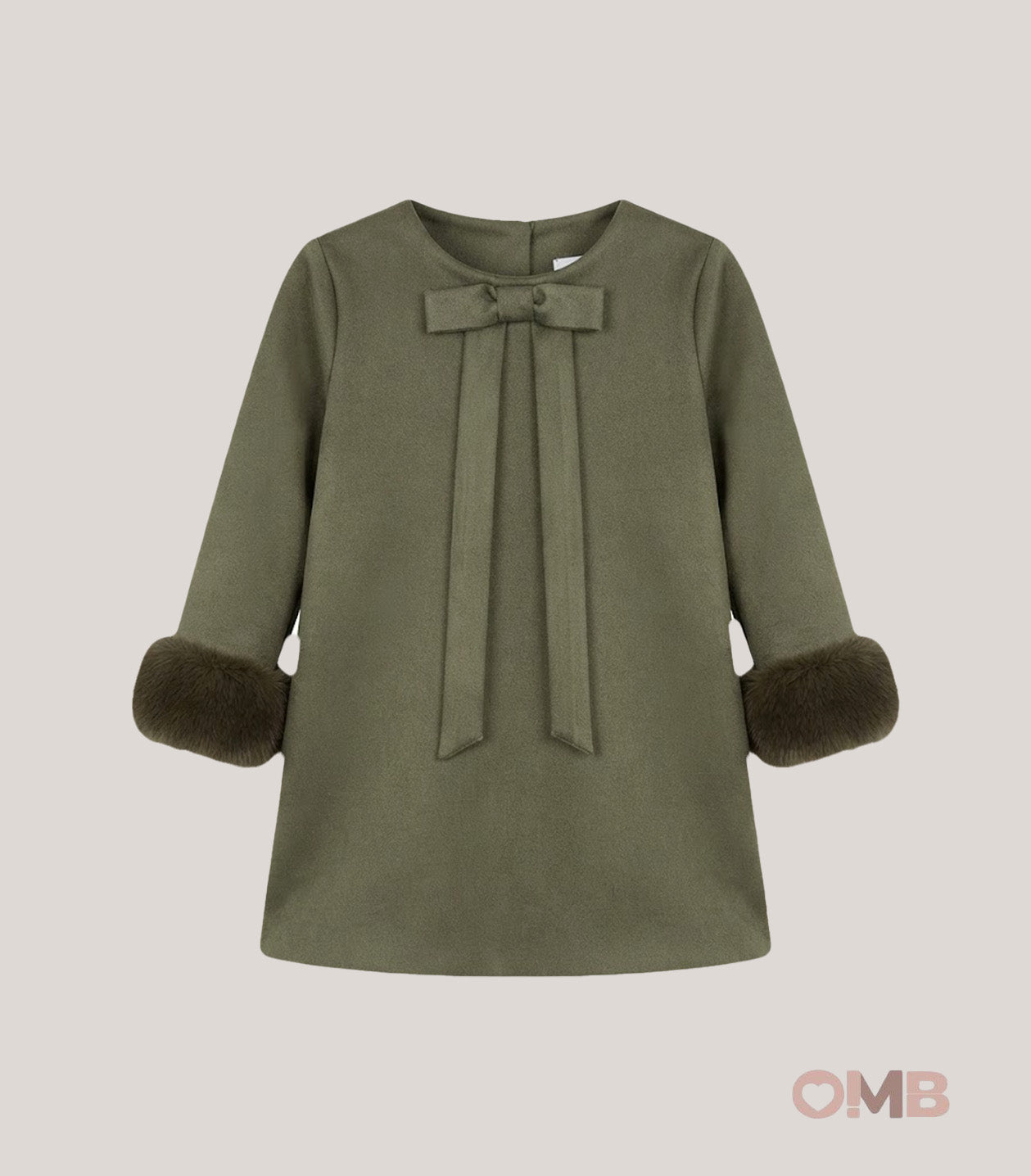 Abito bambina EVE 8043 Verde 8043 VERDE EVE 