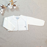 Cardigan neonata GRANLEI 226205 Bianco 226-205 BIANCO GRANLEI 