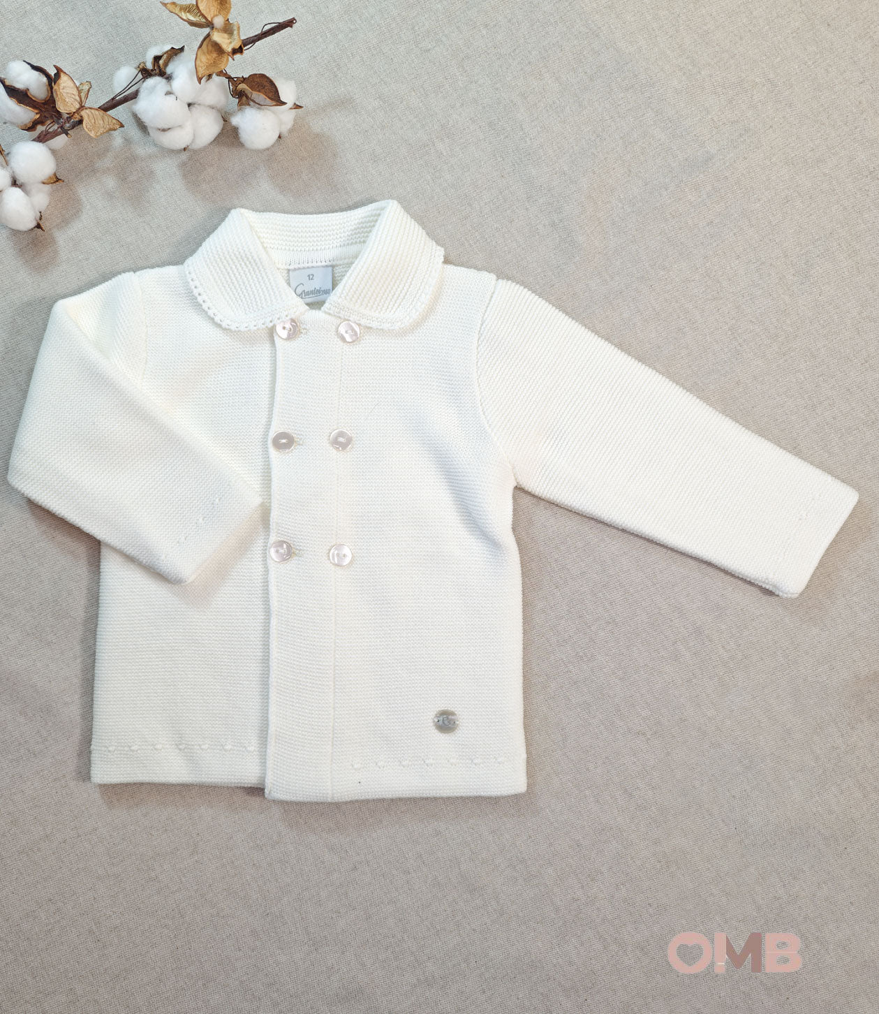 Cappotto neonato GRANLEI 226218 Latte 226-218 LATTE GRANLEI 
