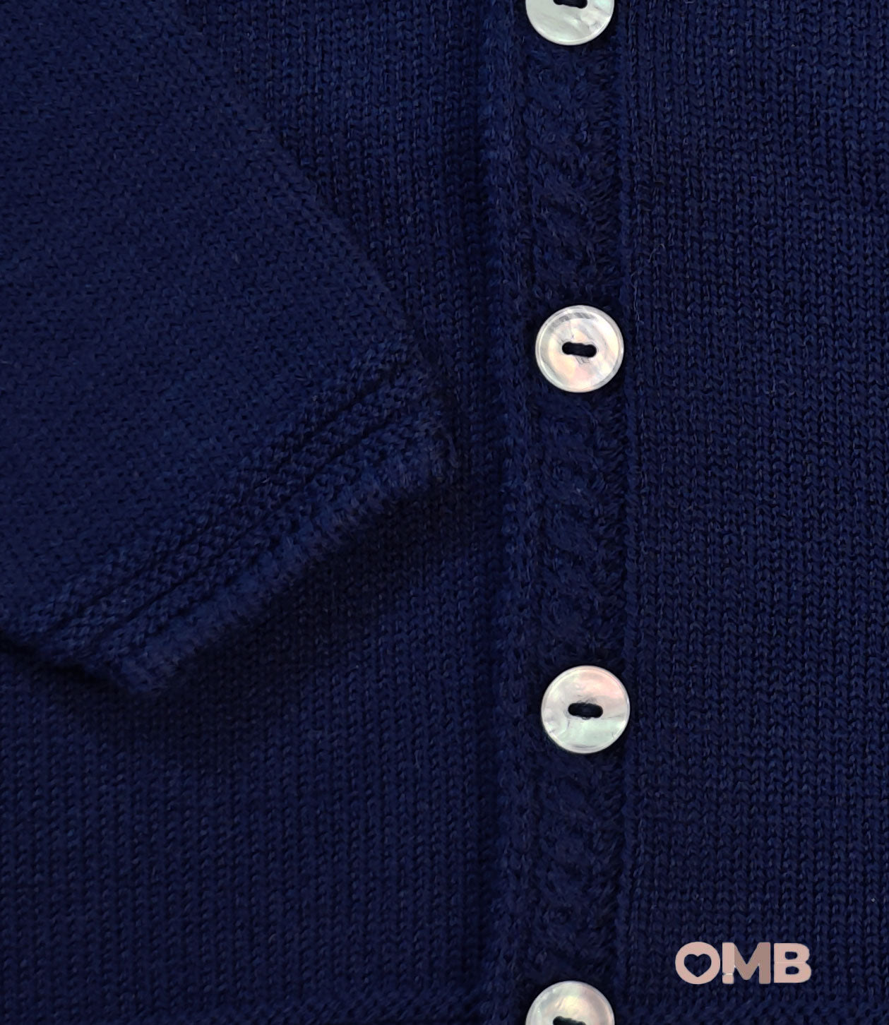 Cardigan neonato GRANLEI 226431 Blu 226-431 BLU GRANLEI 