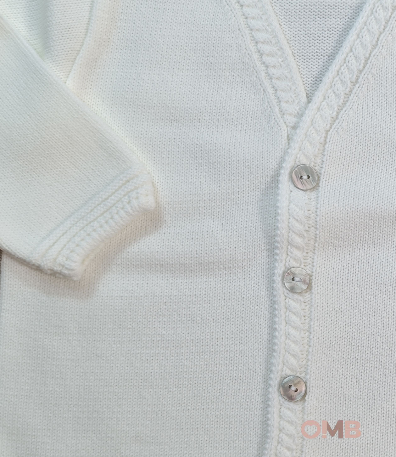 Cardigan neonato GRANLEI 226431 Panna 226-431 PANNA GRANLEI 