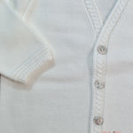 Cardigan neonato GRANLEI 226431 Panna 226-431 PANNA GRANLEI 