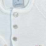 Cardigan neonato GRANLEI 226456 Bianco 226-456 BIANCO GRANLEI 
