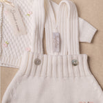 Set nascita neonata GUGHELINO SETPANNA Panna SETPANNA PANNA/ROSA GUGHELINO 