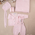 Set nascita neonata GUGHELINO SETROSA Rosa SETROSA ROSA GUGHELINO 