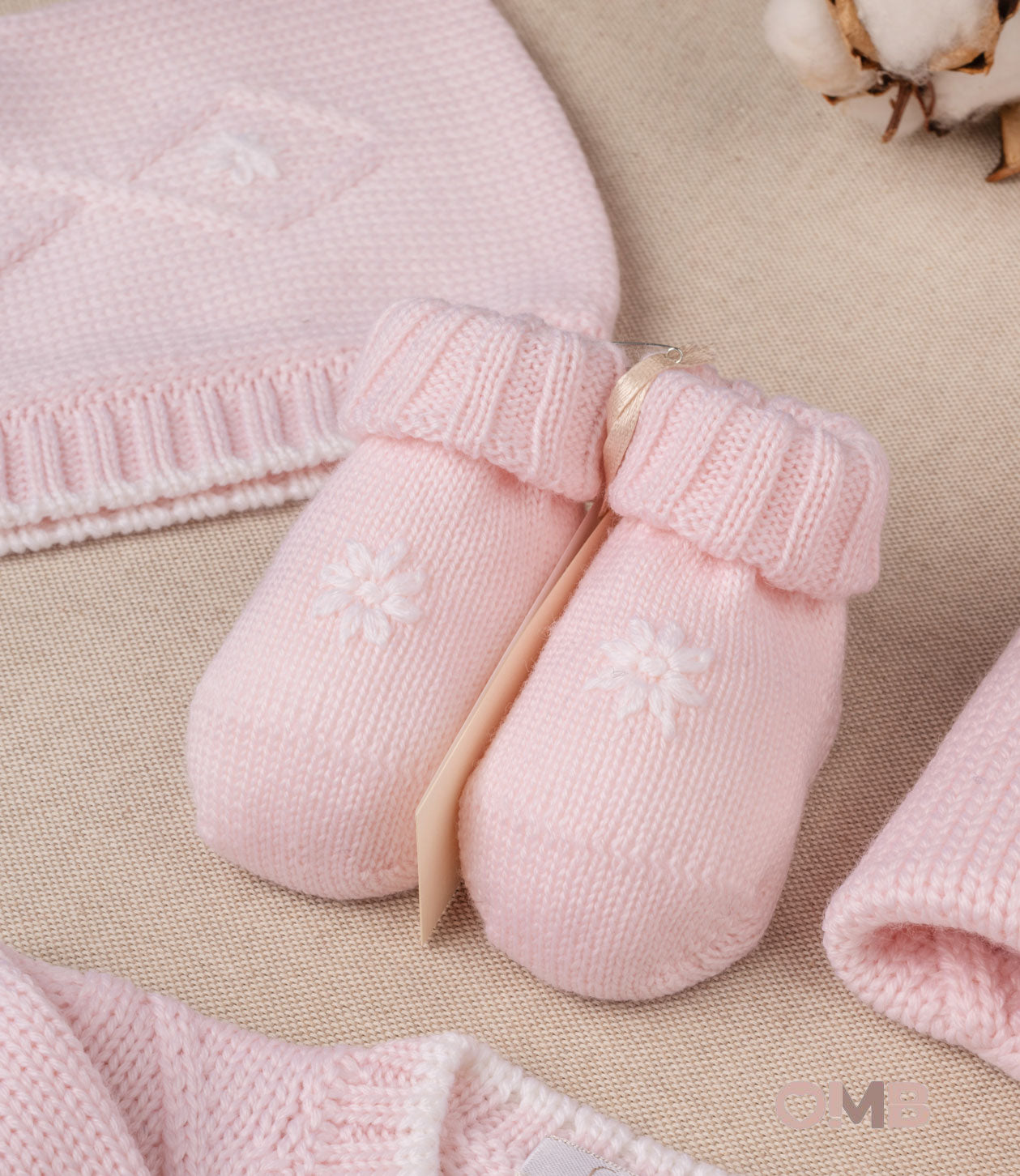 Set nascita neonata GUGHELINO SETROSA Rosa SETROSA ROSA GUGHELINO 