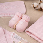 Set nascita neonata GUGHELINO SETROSA Rosa SETROSA ROSA GUGHELINO 